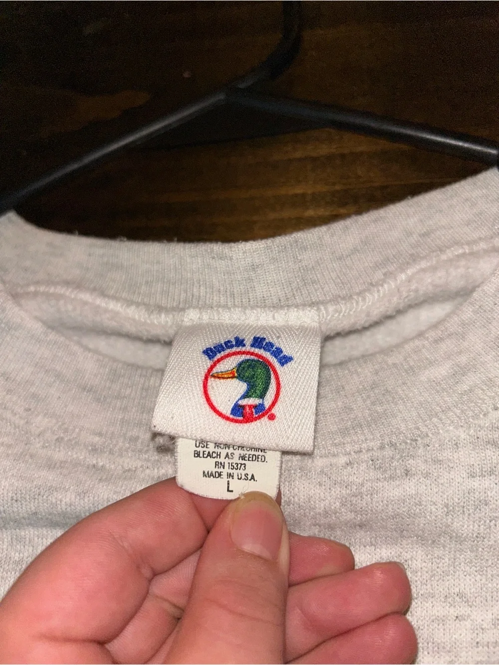 Vintage duck head sweatshirt